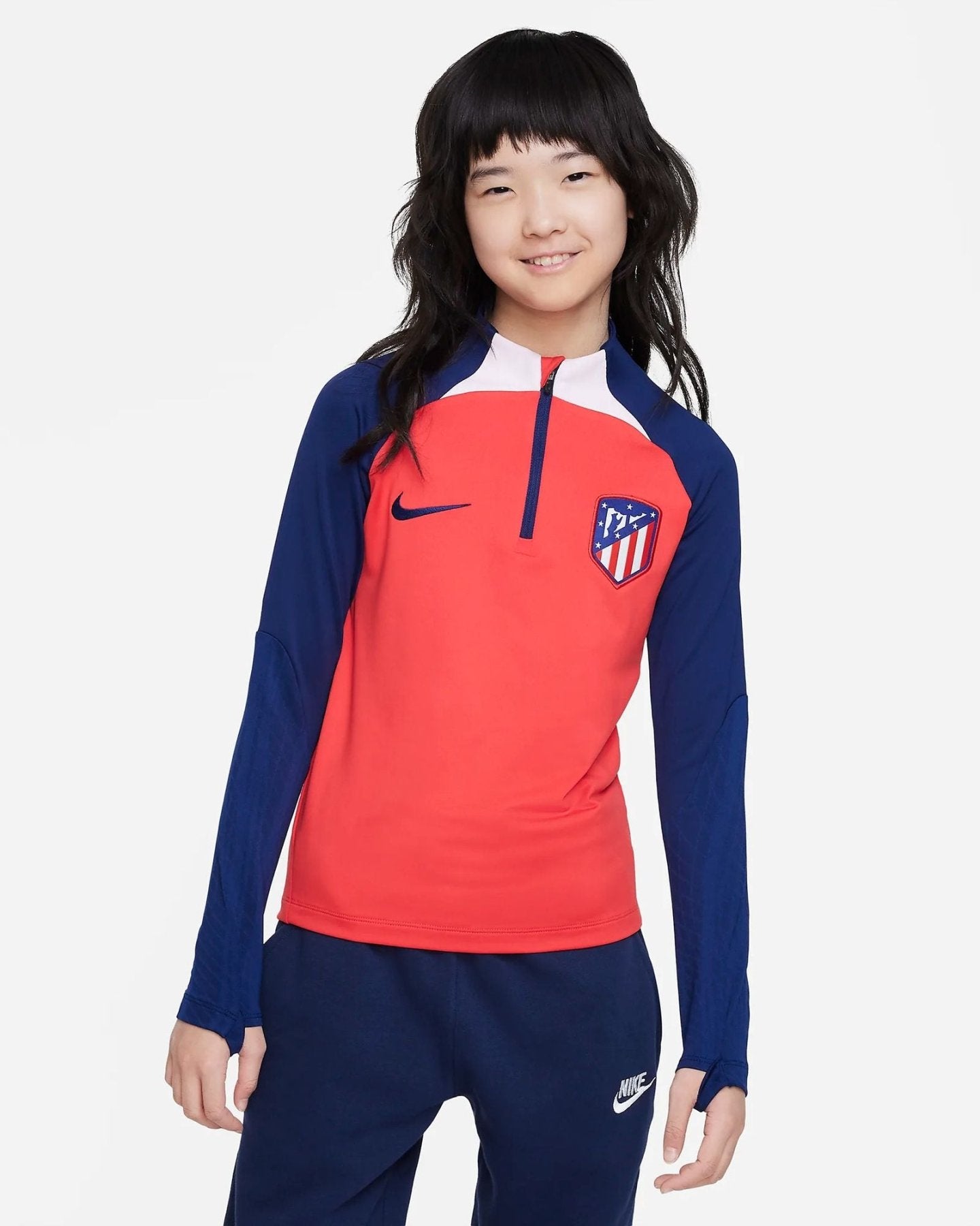 nike ATM ATLETICO MADRID STRIKE DRILL Top Kinder rot - blau - sportiger.de
