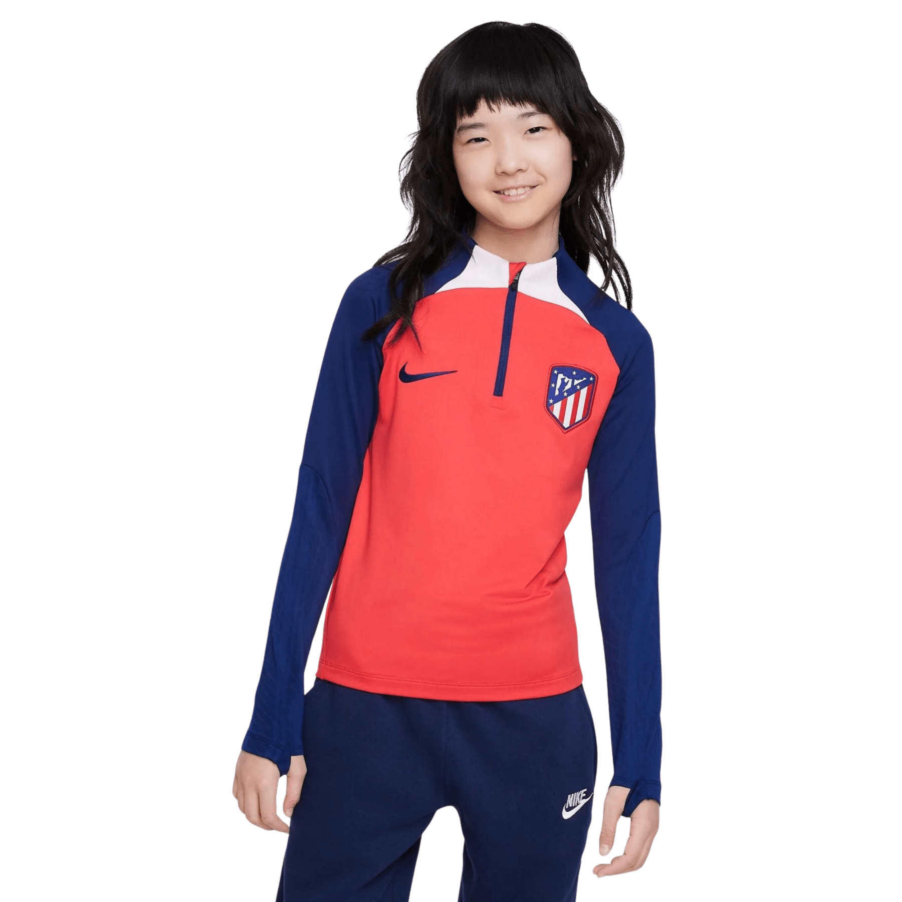 nike ATM ATLETICO MADRID STRIKE DRILL Top Kinder rot - blau - sportiger.de