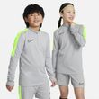 nike DRI - FIT Academy 23 Drill Top Trainingstop Kinder langarm grau - gelb - sportiger.de