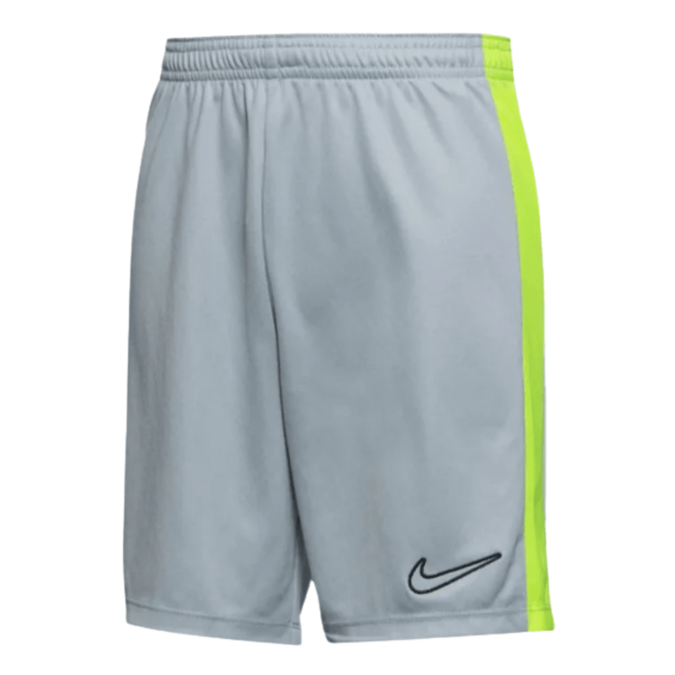 nike DRI - FIT ACADEMY23 Short Kinder grau - gelb - sportiger.de