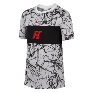 nike F.C.Trikot Kinder grau - schwarz - sportiger.de