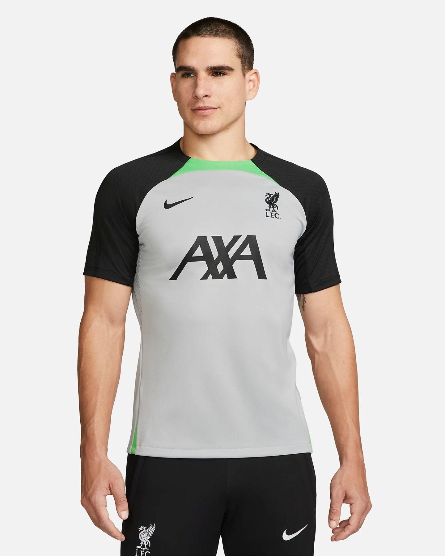 nike LFC FC LIVERPOOL STRIKE Shirt Herren grau - schwarz - sportiger.de