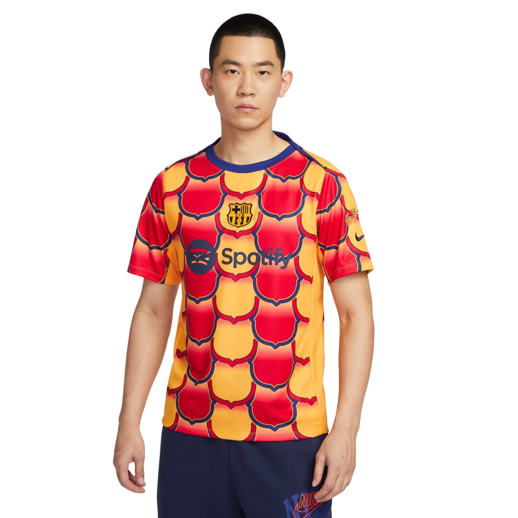 FC BARCELONA Pre-Match Shirt Herren 2024 CNY