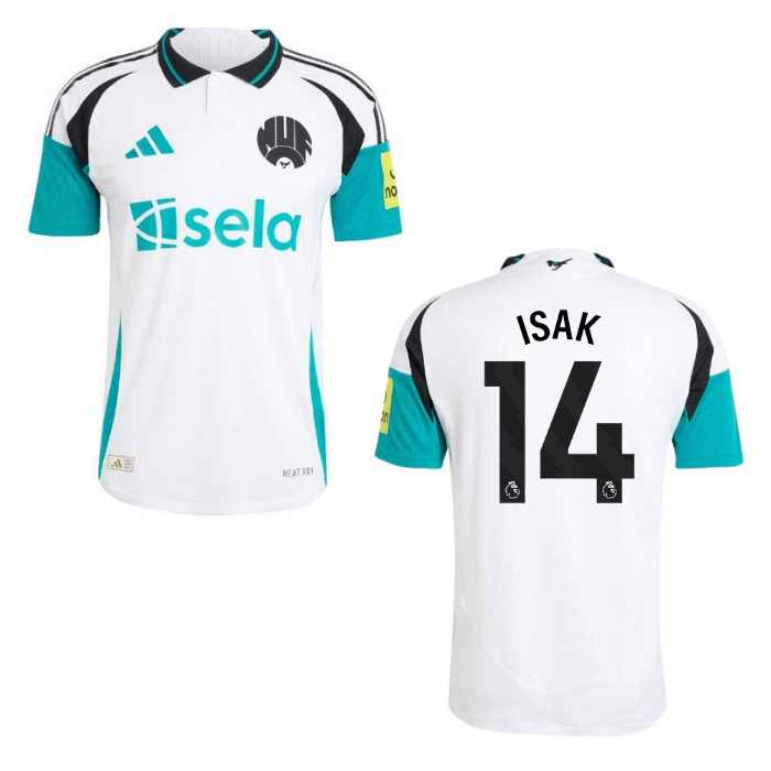 NUFC NEWCASTLE UNITED AUTHENTIC Trikot 3rd Herren 24 / 25 - ISAK 14 - sportiger.de