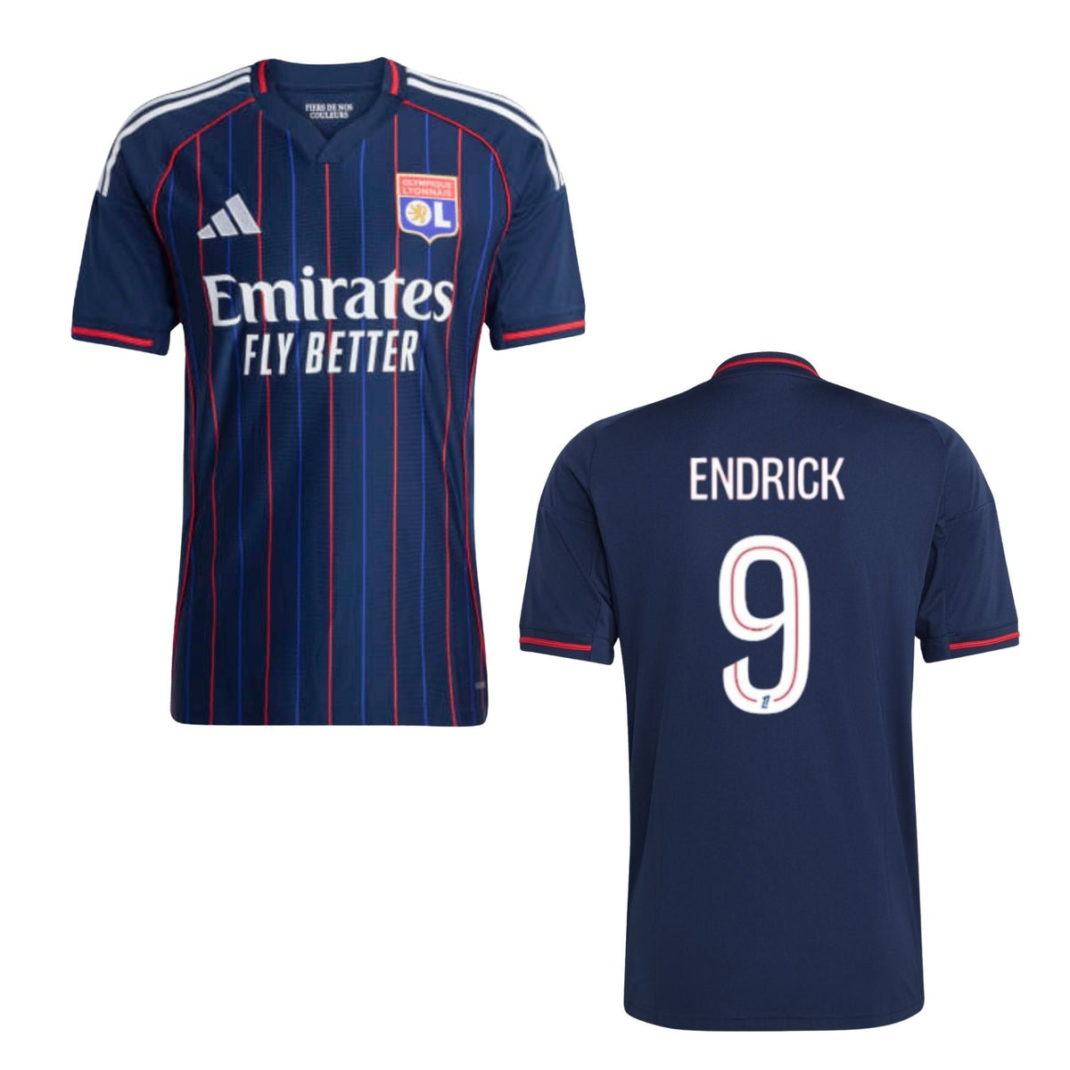 OL OLYMPIQUE LYON Trikot Away Herren 25 / 26 - ENDRICK 9 - sportiger.de