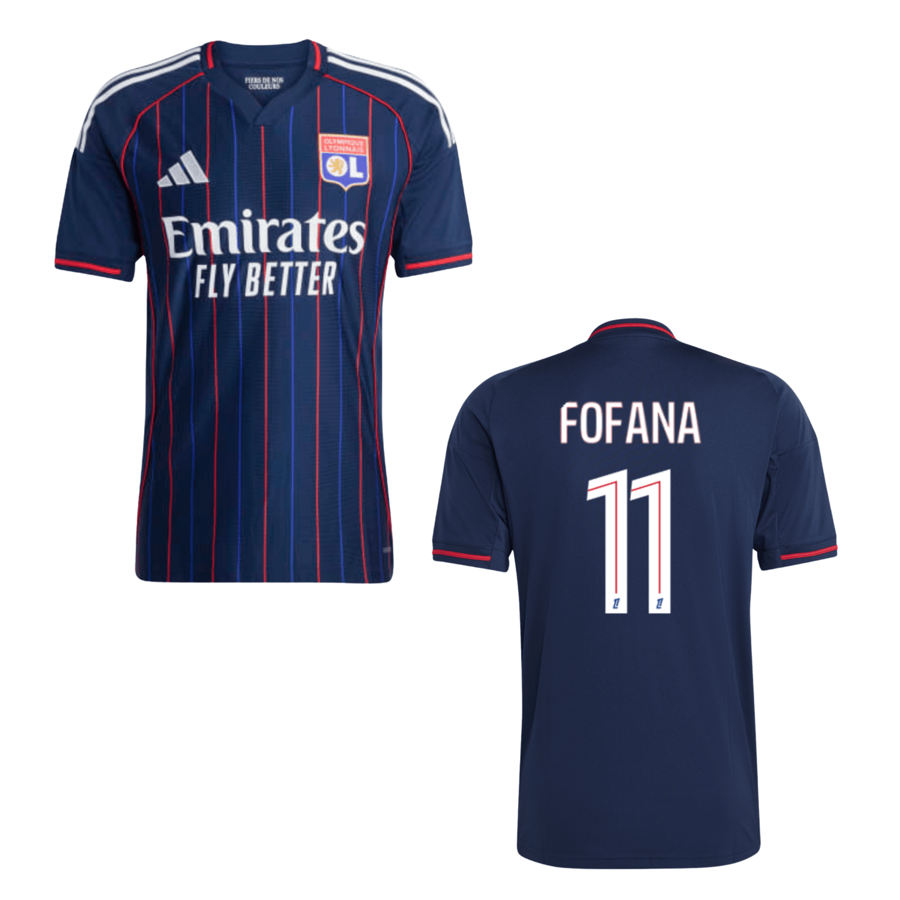 OL OLYMPIQUE LYON Trikot Away Herren 25 / 26 - FOFANA 11 - sportiger.de