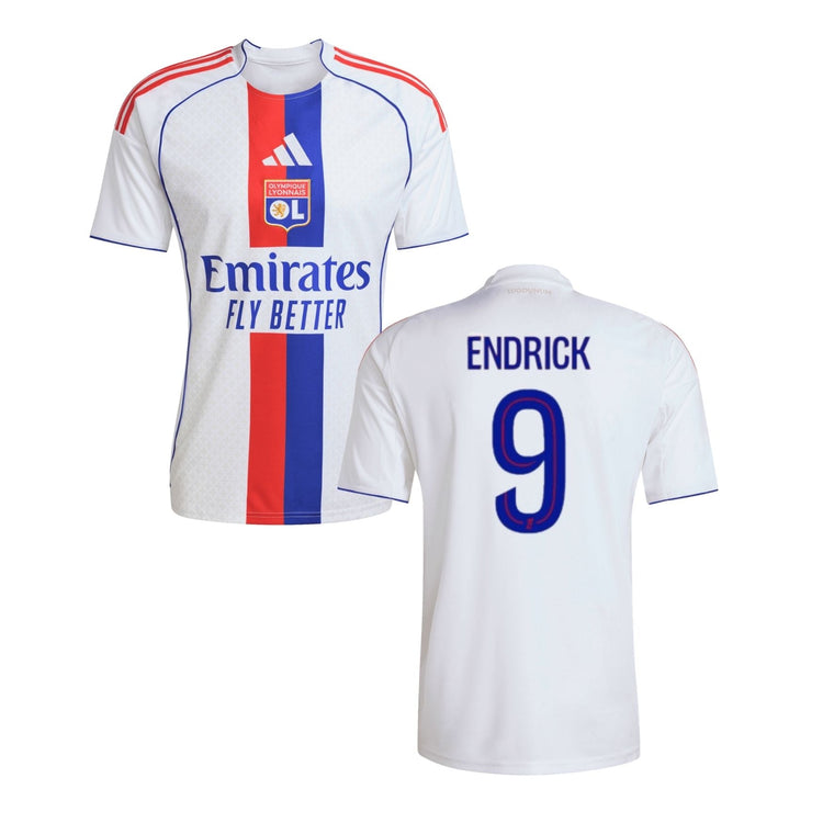 OL OLYMPIQUE LYON Camiseta Local Hombre 25 / 26 - ENDRICK 9 - sportiger.de