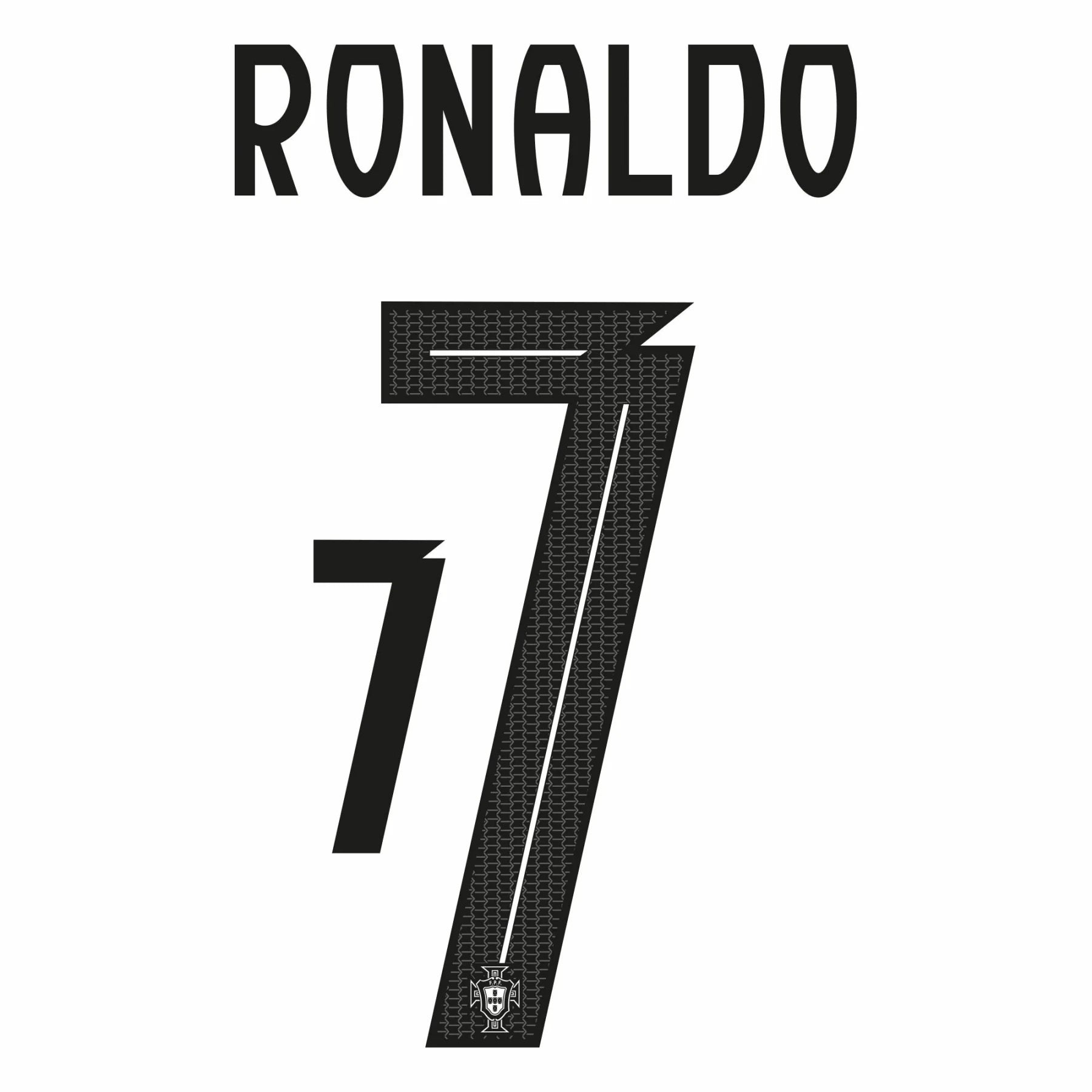 Maglia Original 2025 FPF PORTUGAL Away con Flock 25cm - RONALDO 7 - sportiger.de