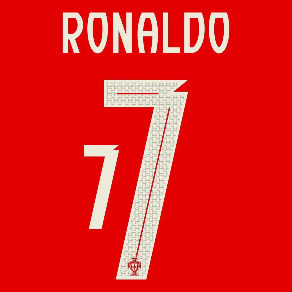 Camiseta Original 2025 FPF PORTUGAL Home con parche 25 cm - RONALDO 7 - sportiger.de
