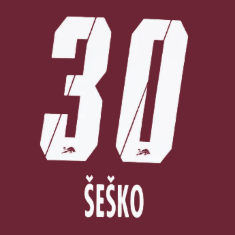 Original 24 / 25 RB Leipzig Away/3rd Trikot - Flock 27cm - ŠEŠKO 30 - sportiger.de