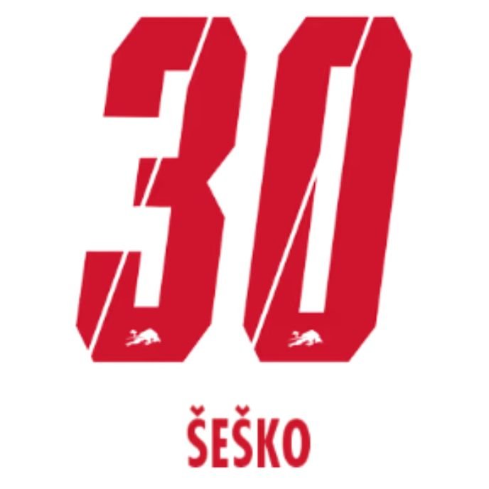 Original 24 / 26 RB Leipzig Home Trikot - Flock 27cm - ŠEŠKO 30 - sportiger.de