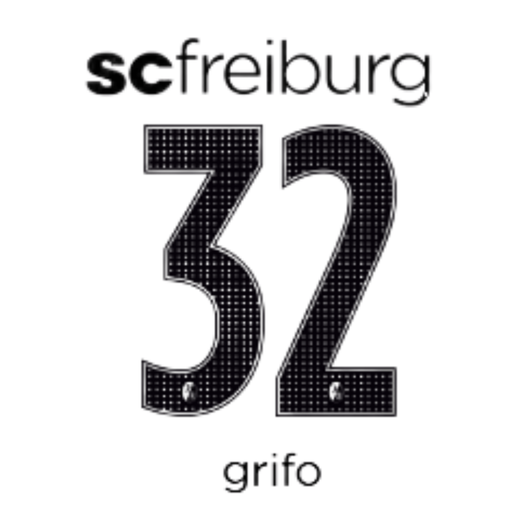Original 24 / 26 SC FREIBURG Trikot - Flock - GRIFO 32 - sportiger.de