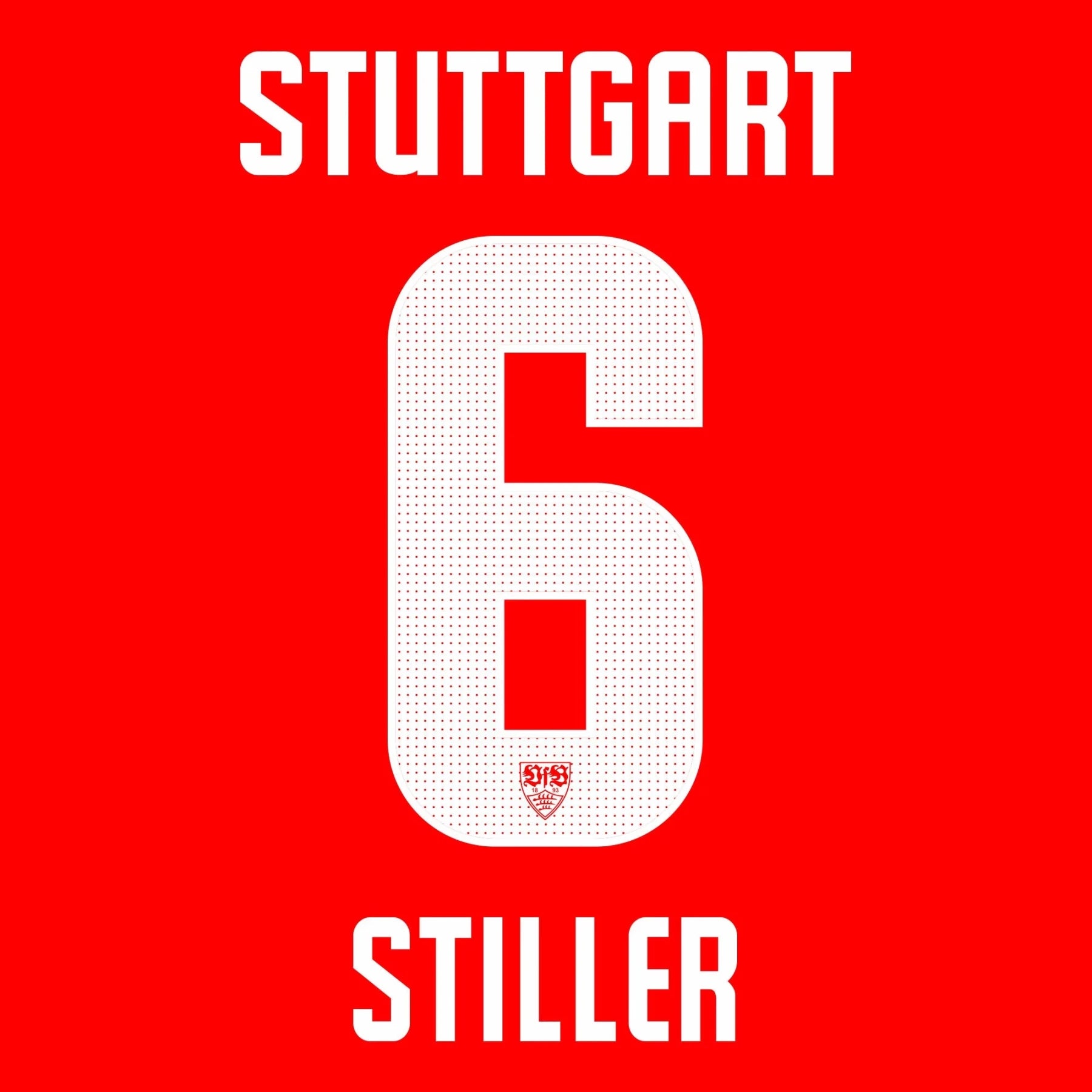Originale maglia VFB STUTTGART - Flock 24 / 26 - STILLER 6 - sportiger.de
