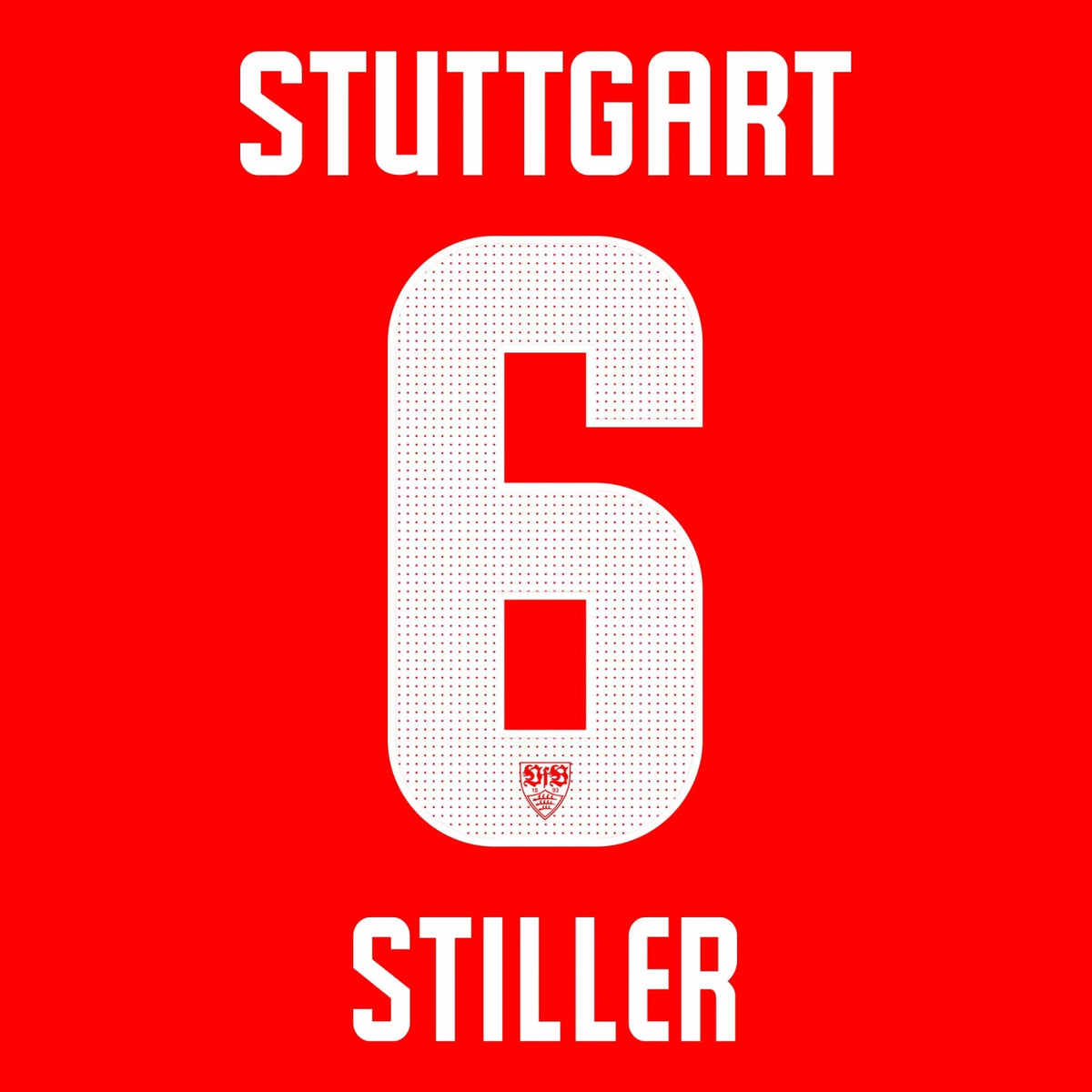 Originale maglia VFB STUTTGART - Flock 24 / 26 - STILLER 6 - sportiger.de