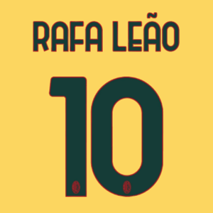 Original 25 / 26 ACM AC MAILAND 3rd Trikot - Flock - RAFA LEÃO 10 - sportiger.de