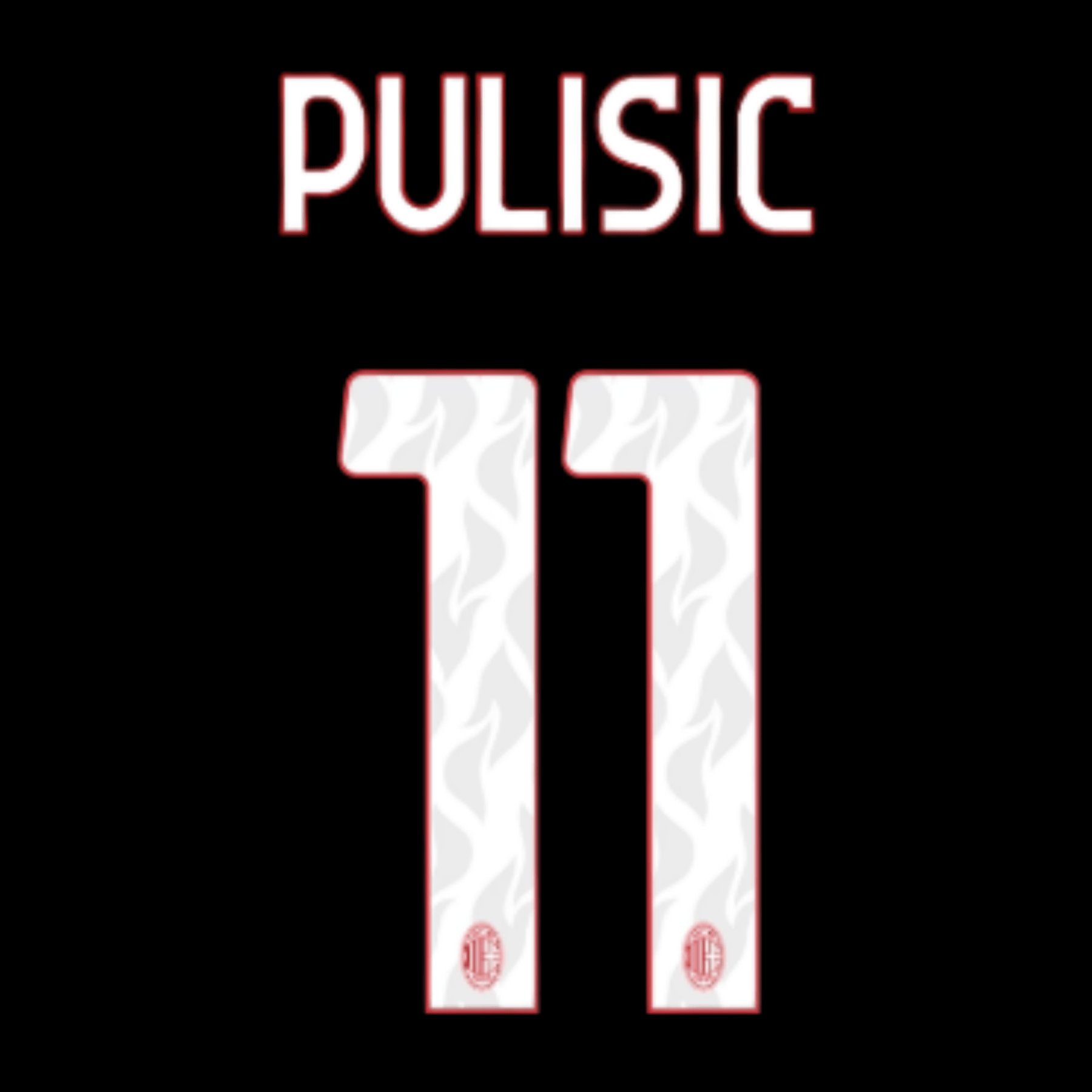 Original 25 / 26 ACM AC MAILAND Home Trikot - Flock - PULISIC 11 - sportiger.de