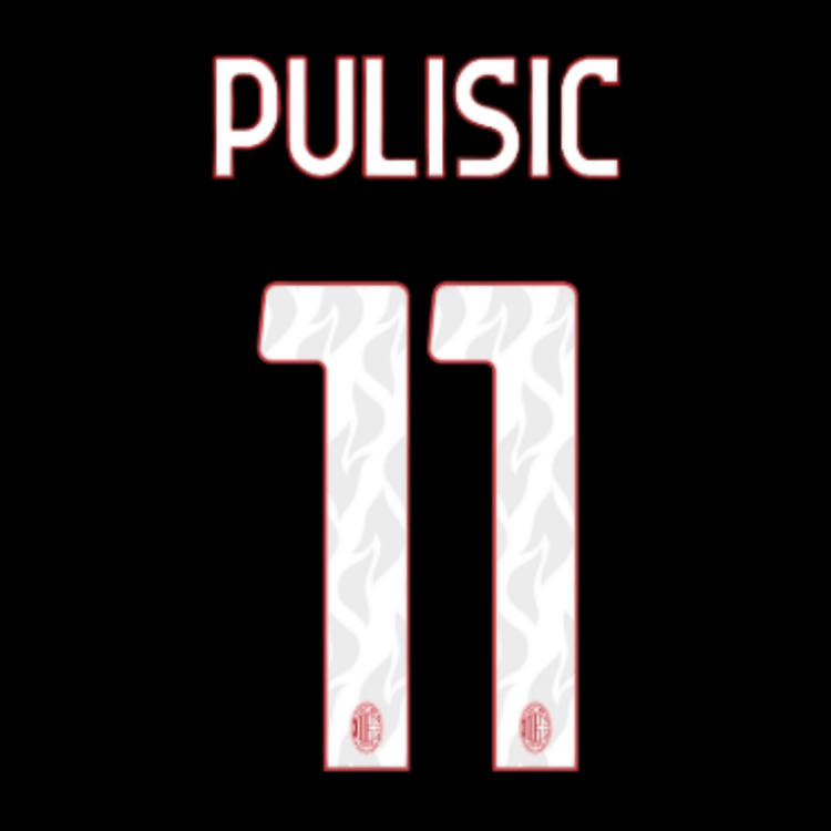 Original 25 / 26 ACM AC MAILAND Home Trikot - Flock - PULISIC 11 - sportiger.de