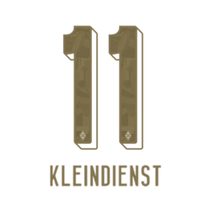 Original 25 / 26 BMG BORUSSIA MÖNCHENGLADBACH 125 Jahre Jubiläums Trikot - Flock 27cm - KLEINDIENST 11 - sportiger.de