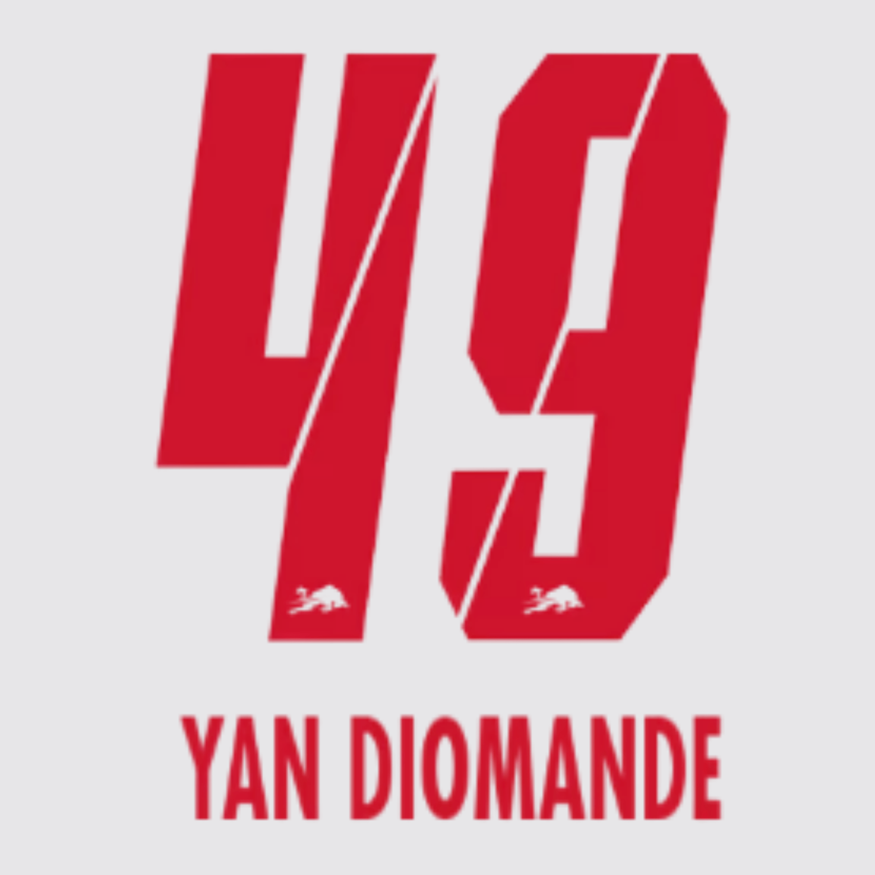 Original 25 / 26 RB Leipzig Home Trikot - Flock - YAN DIOMANDE 49 - sportiger.de