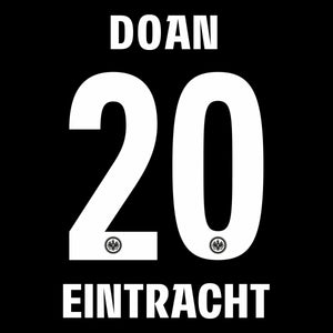 Original 25 / 27 SGE EINTRACHT FRANKFURT Trikot-Flock - DOAN 20 - sportiger.de