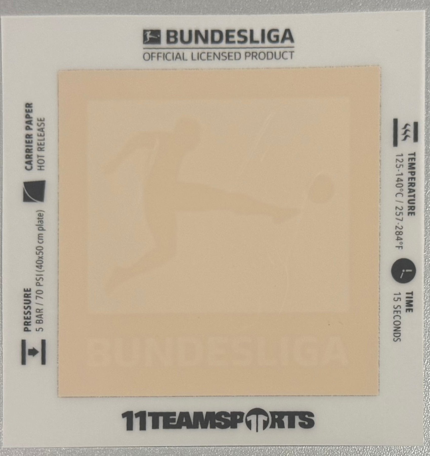 Original DFL 1. Bundesliga Logo Patch Special beige 25 / 26 - sportiger.de