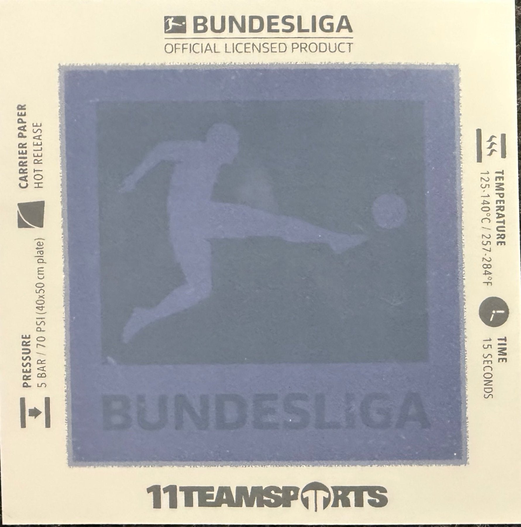 Original DFL 1. Bundesliga Logo Patch Special dunkelblau 25 / 26 - sportiger.de