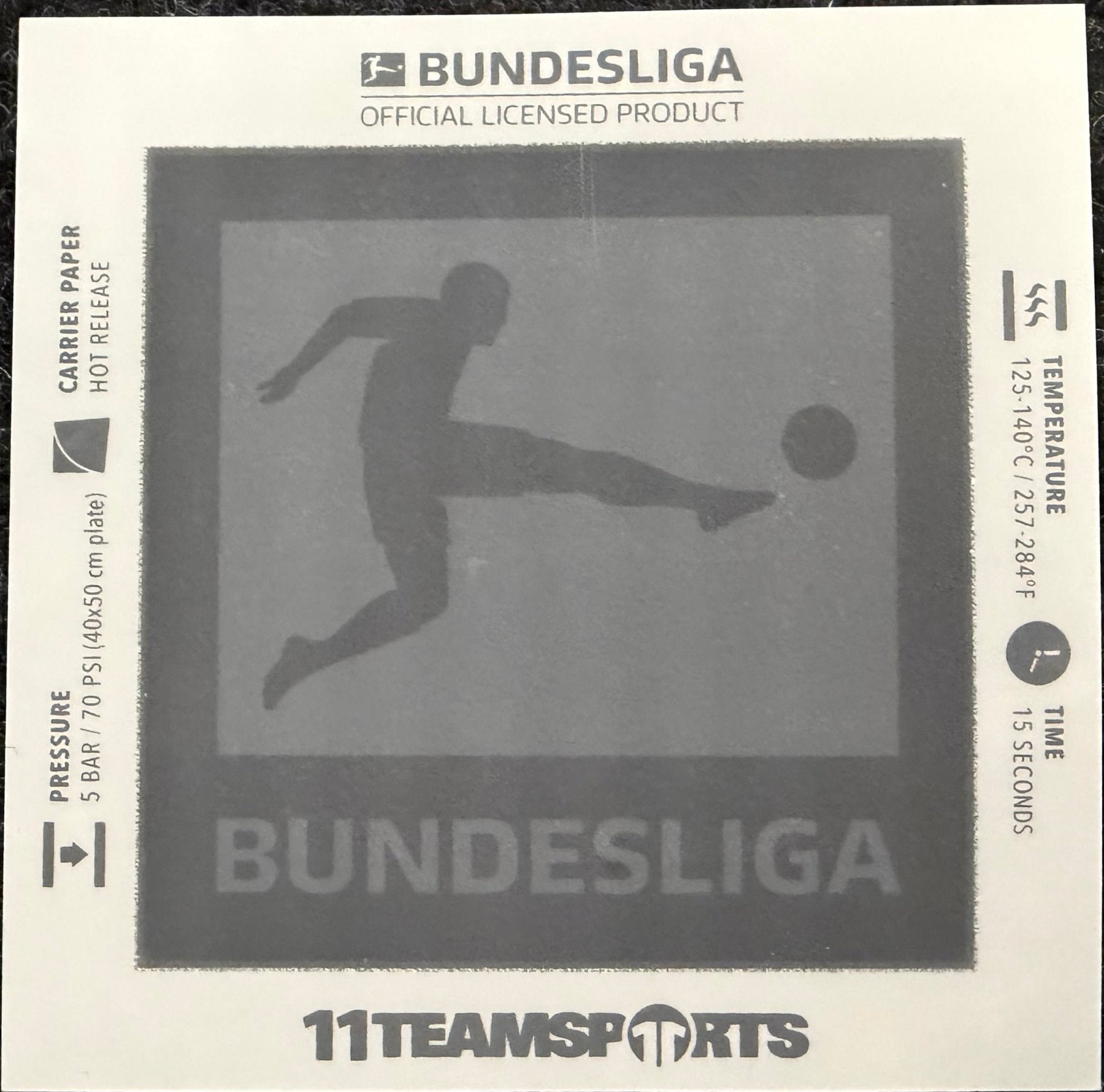 Original DFL 1. Bundesliga Logo Patch Special schwarz 2022 - 2026 - sportiger.de