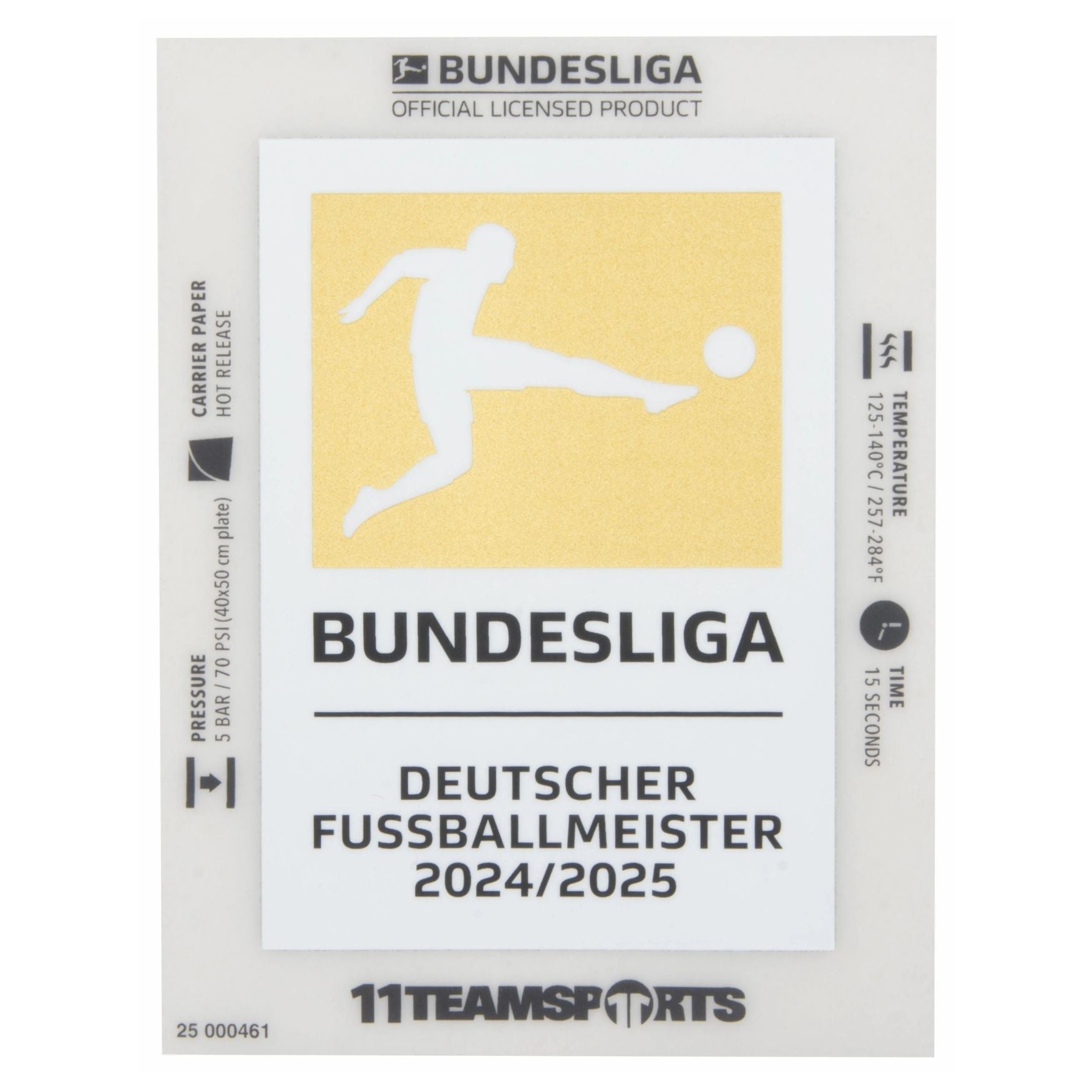 Original DFL Bundesliga Meisterlogo 2024 / 2025 - FC Bayern München - sportiger.de