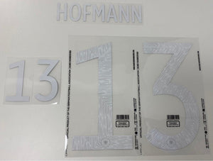 Original EM 20 DFB Deutschland Away Trikot - Flock - HOFMANN 13 - sportiger.de