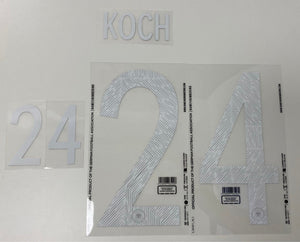 Original EM 20 DFB Deutschland Away Trikot - Flock - KOCH 24 - sportiger.de