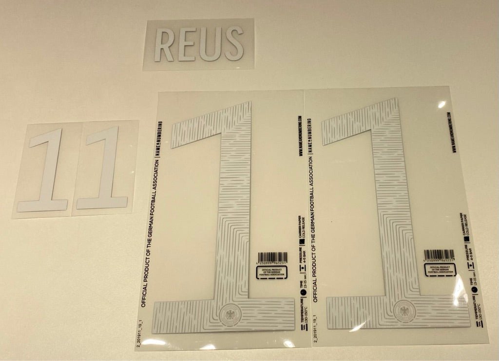 Original EM 20 DFB Deutschland Away Trikot - Flock - REUS 11 - sportiger.de
