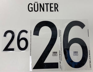 Original EM 20 DFB Deutschland Home Trikot - Flock - GÜNTER 26 - sportiger.de