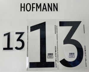 Original EM 20 DFB Deutschland Home Trikot - Flock - HOFMANN 13 - sportiger.de