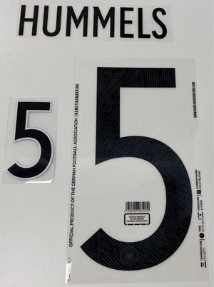 Original EM 20 DFB Deutschland Home Trikot - Flock - HUMMELS 5 - sportiger.de