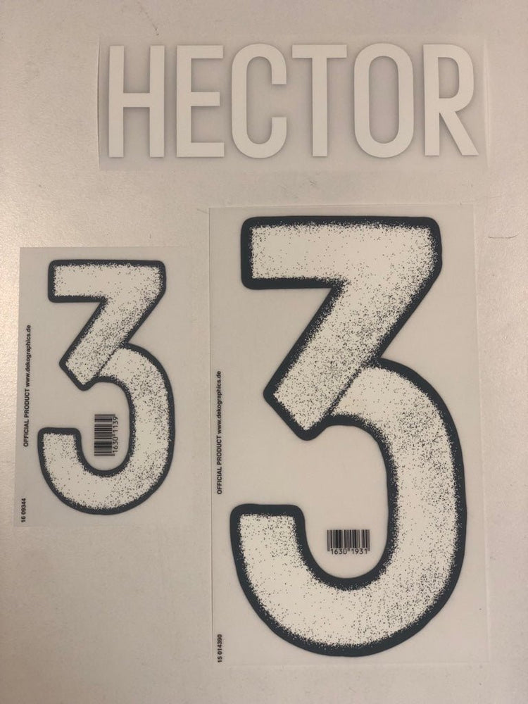 Original EM 2016 DFB Deutschland Away Trikot - Flock - HECTOR 3 - sportiger.de
