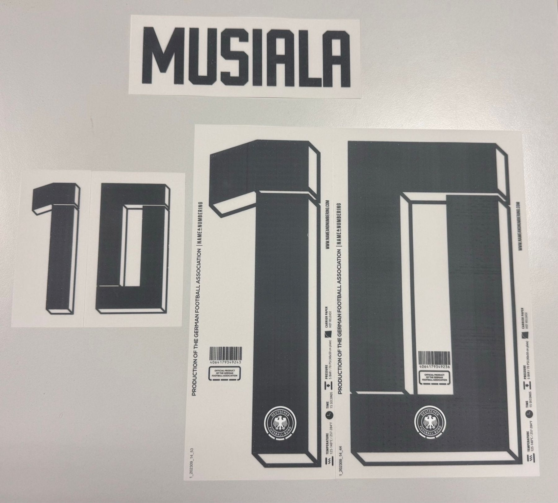 Original EURO 2024 DFB Deutschland Home Trikot - Flock - MUSIALA 10 - sportiger.de