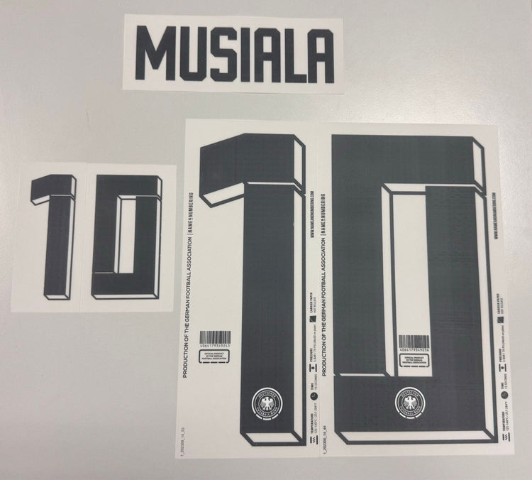 Original EURO 2024 DFB Deutschland Home Trikot - Flock - MUSIALA 10 - sportiger.de