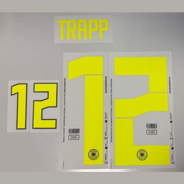 Original EURO 2024 DFB Deutschland Torwart Trikot - Flock - TRAPP 12 - sportiger.de