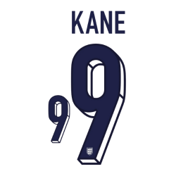 Original EURO 2024 ENGLAND Home Trikot - Flock 26cm - KANE 9 - sportiger.de