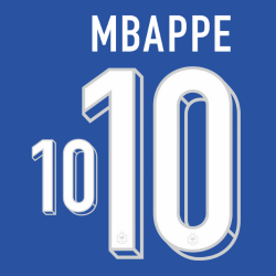 Original EURO 2024 FFF FRANKREICH Home Trikot - Flock - MBAPPE 10 - sportiger.de
