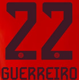 Original FC Bayern München Home Trikot - Flock - GUERREIRO 22 - sportiger.de