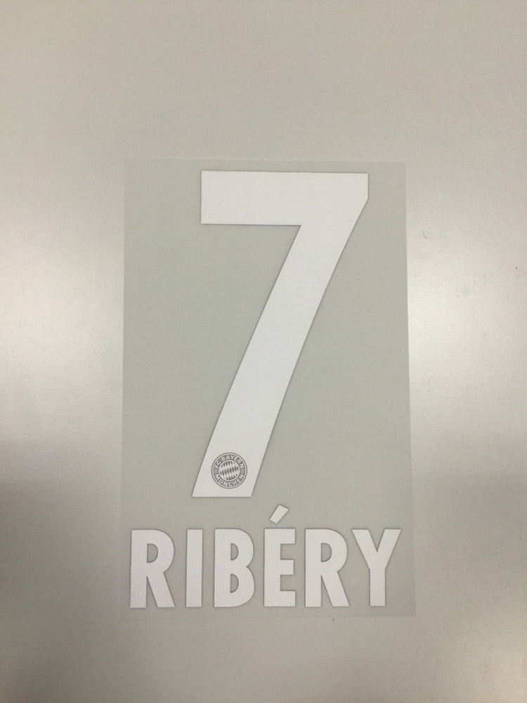 Original FC Bayern München Trikot - Flock 17cm - RIBÉRY 7 - sportiger.de