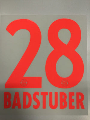 Original FC Bayern München Trikot - Flock 23cm - BADSTUBER 28 - sportiger.de