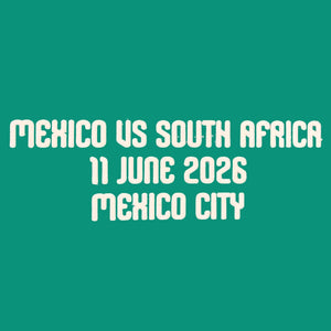 Original FMF MEXICO Home Jersey Match Detail/Game Pairing FIFA World Cup 2026 MEXICO VS SOUTH AFRICA 11 JUNE 2026 MEXICO CITY - sportiger.de