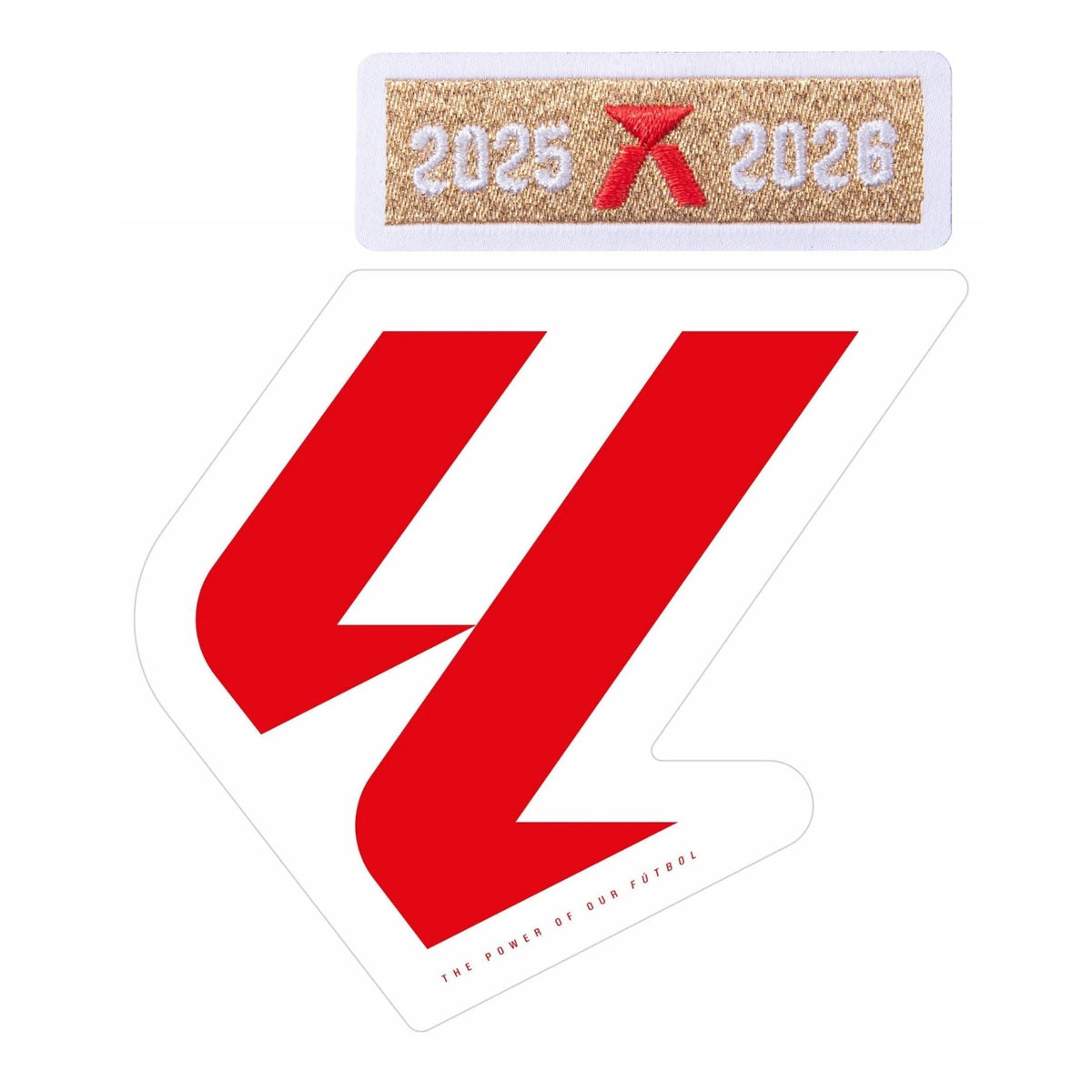 Original La Liga Logo 26 / 27 mit Meisterlogo (2025 / 2026) FC Barcelona - sportiger.de
