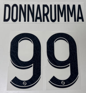 Original Paris Saint - Germain Trikot - Flock 20cm - DONNARUMMA 99 - sportiger.de