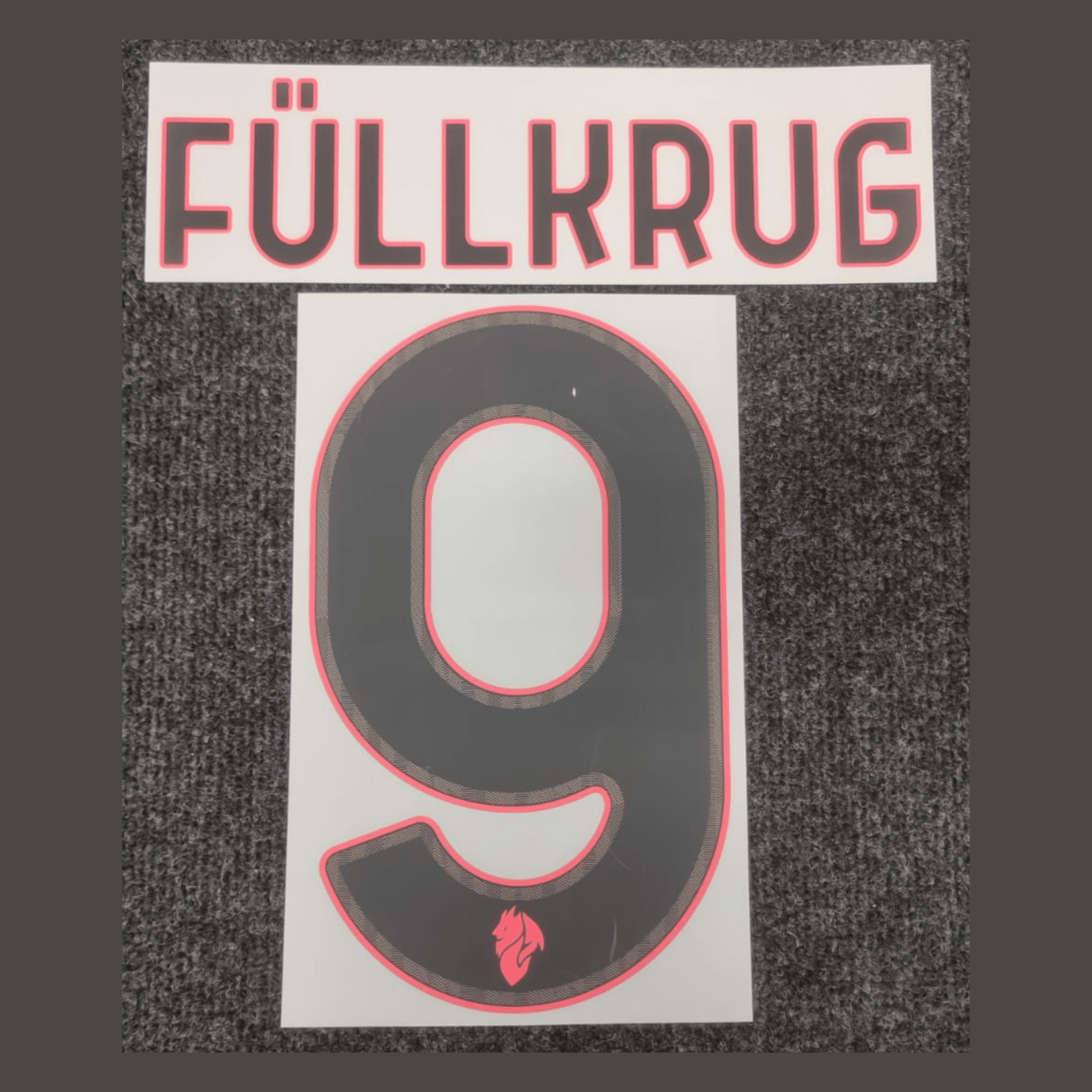 Original Trikot - Flock ACM AC MAILAND Away 25 / 26 - 9 FÜLLKRUG - sportiger.de