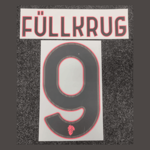 Original Trikot - Flock ACM AC MAILAND Away 25 / 26 - 9 FÜLLKRUG - sportiger.de