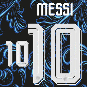 Original Jersey - Flock AFA ARGENTINA Away World Cup 2026 - 10 MESSI - sportiger.de