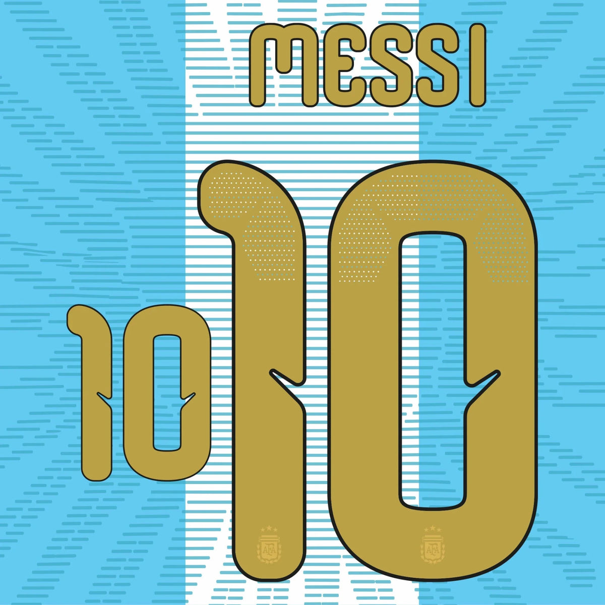 Maglia originale - Flock AFA x MESSI ARGENTINA maglia d'addio 2026 - #10 MESSI - sportiger.de